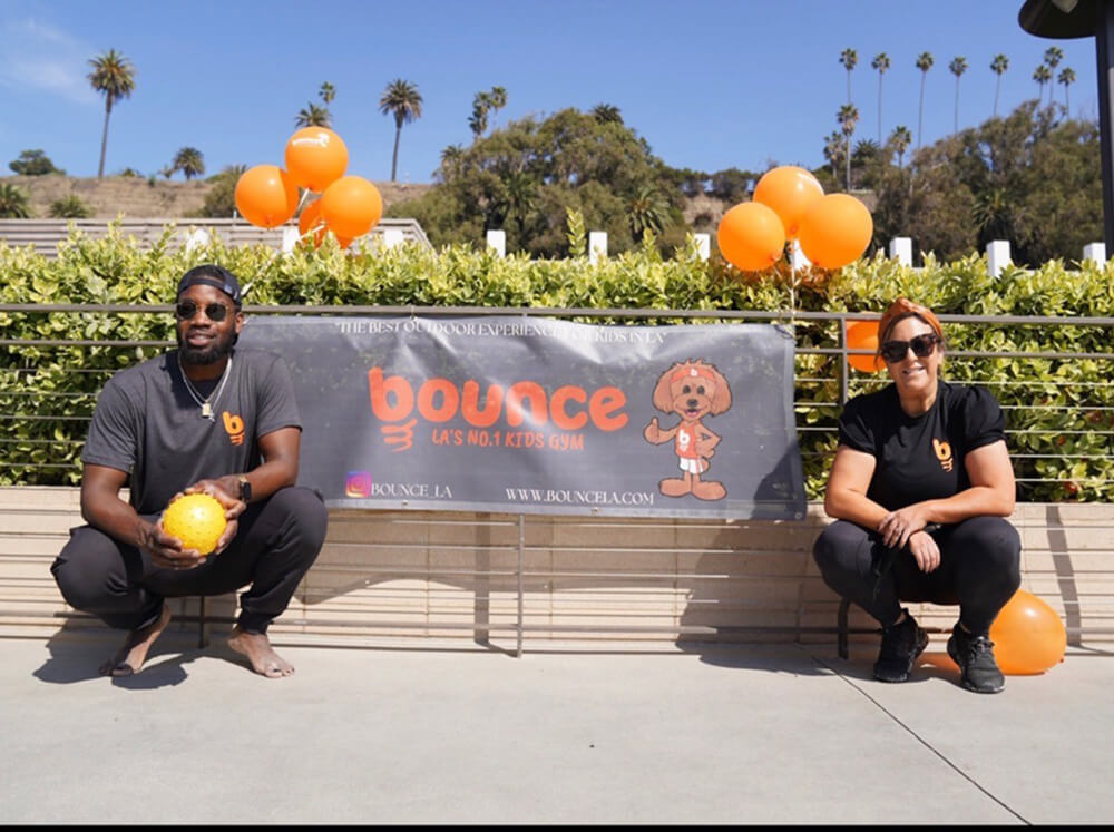Movement and teamwork in action at Bounce LA