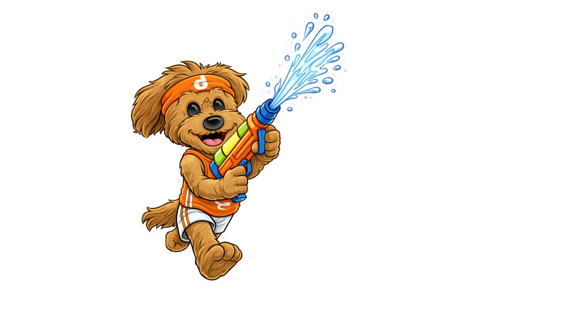 Chewy with Super Soaker